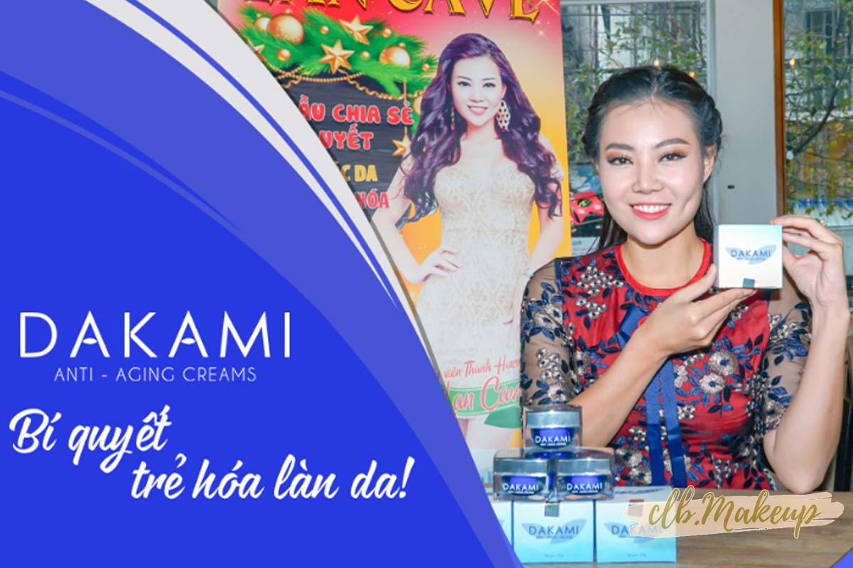 Diễn viên Thanh Hương – trong vai Lan Cave làm đại sứ thương hiệu cho Dakami